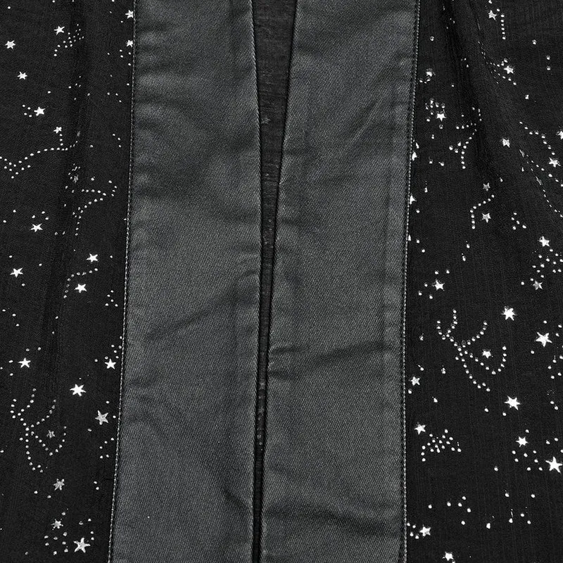 Gothic Star Hollow-Out-Schnürmantel für Damen
