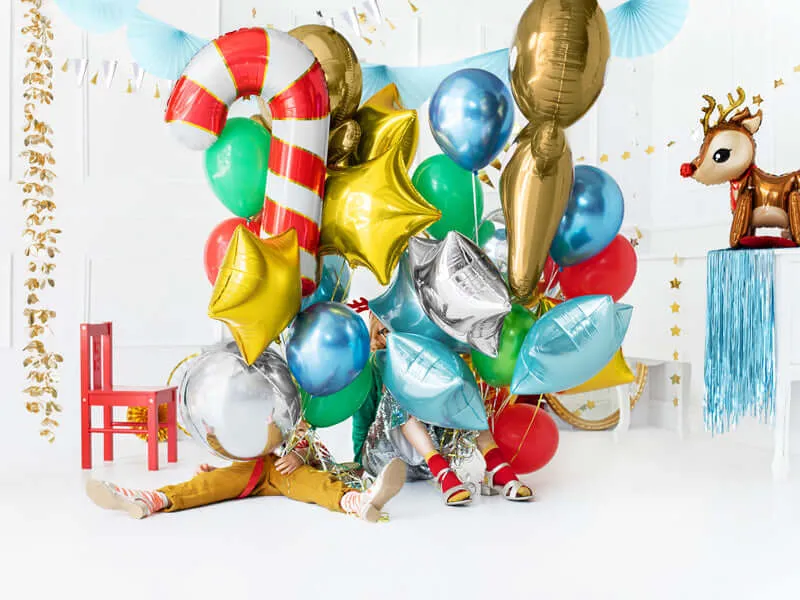 Folienballon Weihnachten Zuckerstange