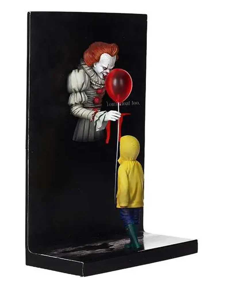 ES Pennywise & Georgie 3D Poster Display 25cm