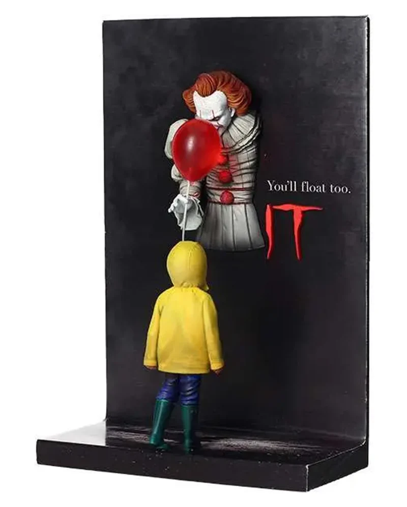 ES Pennywise & Georgie 3D Poster Display 25cm