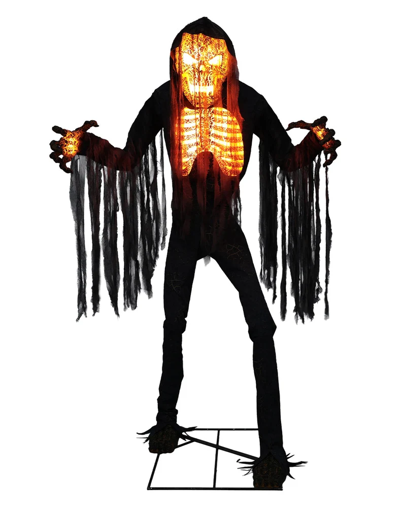 Schwelender Teufelsgeist Animatronic mit Sound, Licht & Bewegung 230cm
