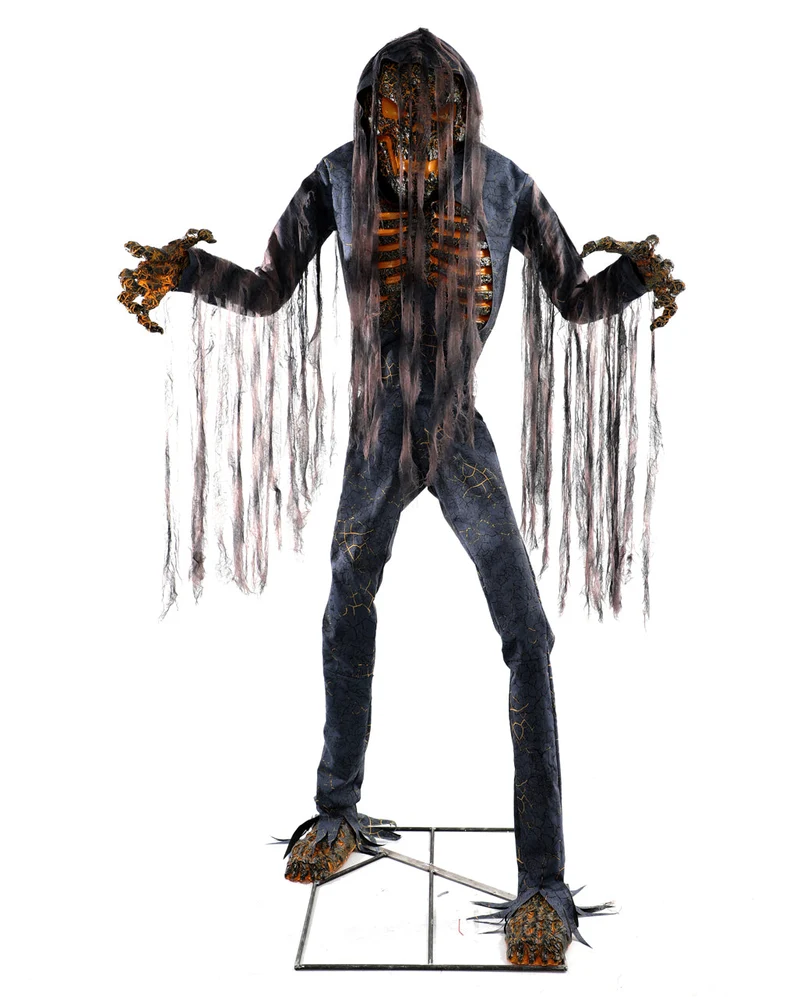 Schwelender Teufelsgeist Animatronic mit Sound, Licht & Bewegung 230cm