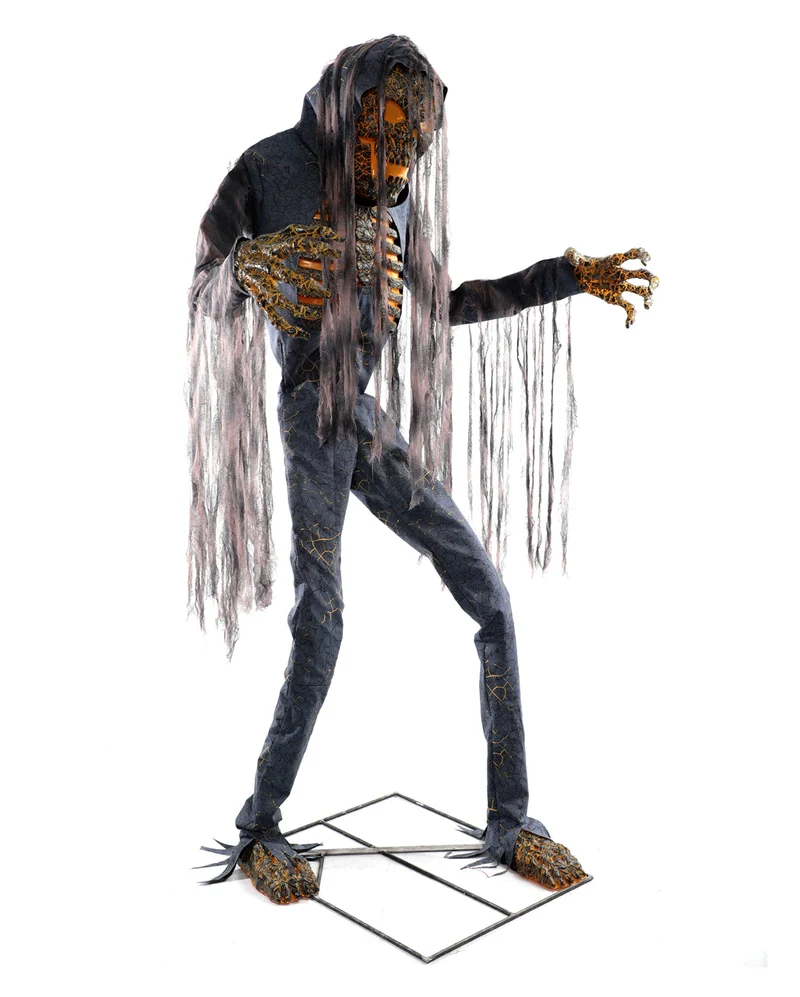 Schwelender Teufelsgeist Animatronic mit Sound, Licht & Bewegung 230cm