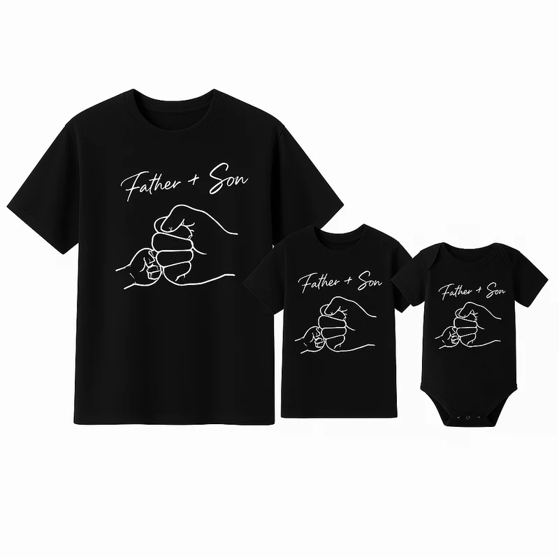T Shirt Bedrucken Vater Sohn