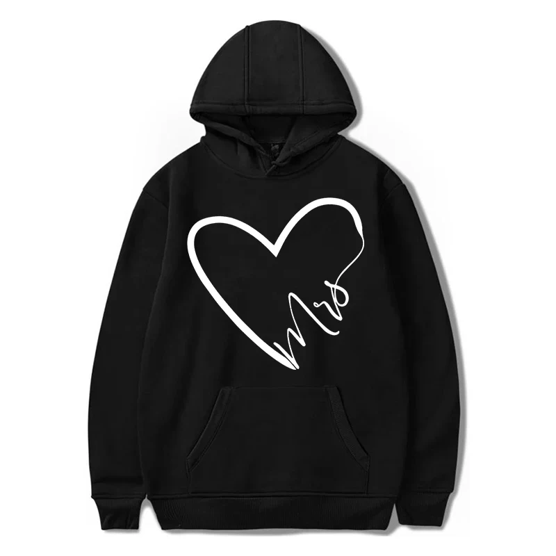 Embroidered Couples Hoodies