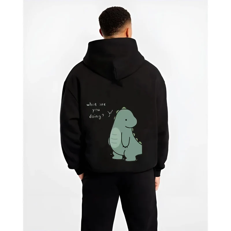 Couple Dino Hoodies