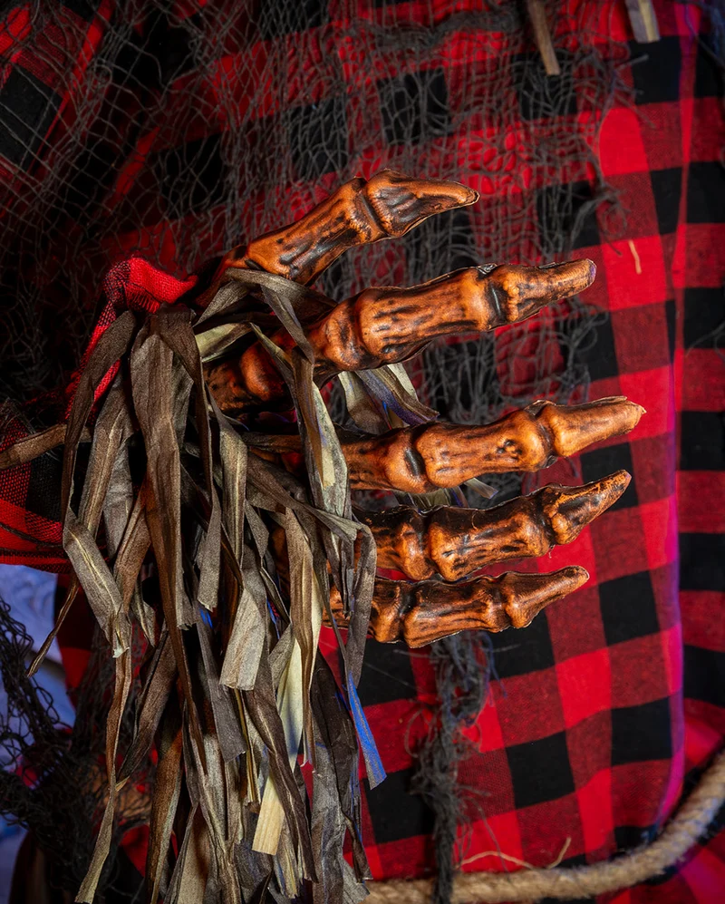The Hollow Harvester Kürbis-Vogelscheuche Animatronic 198cm