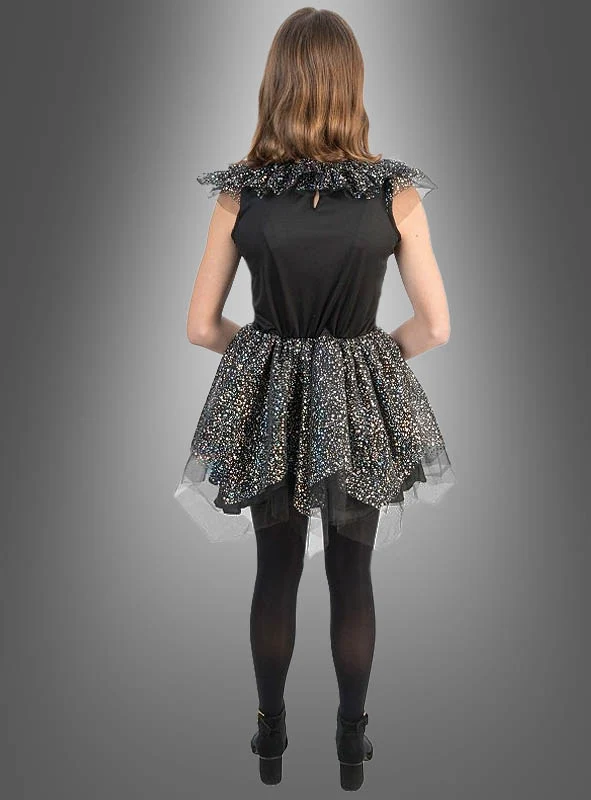Schillerndes Skelett Kleid Mädchen