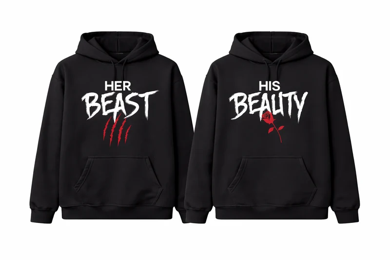 Funny Couple Hoodies