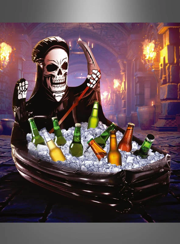 Aufblasbarer Getränkekühler 100x35cm Halloween