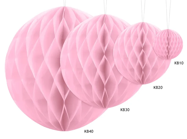 Wabenball Ø 40cm Rosa