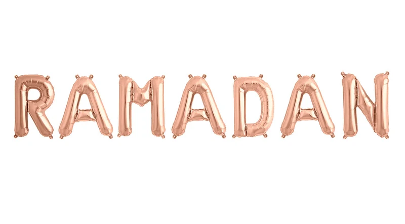 Ballonschriftzug "Ramadan"