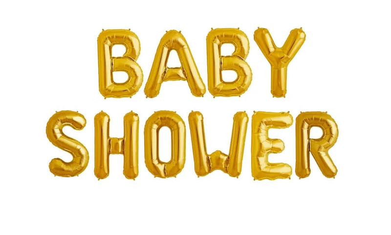 Ballonschriftzug "Baby Shower"