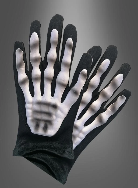 Skelett Handschuhe für Kinder