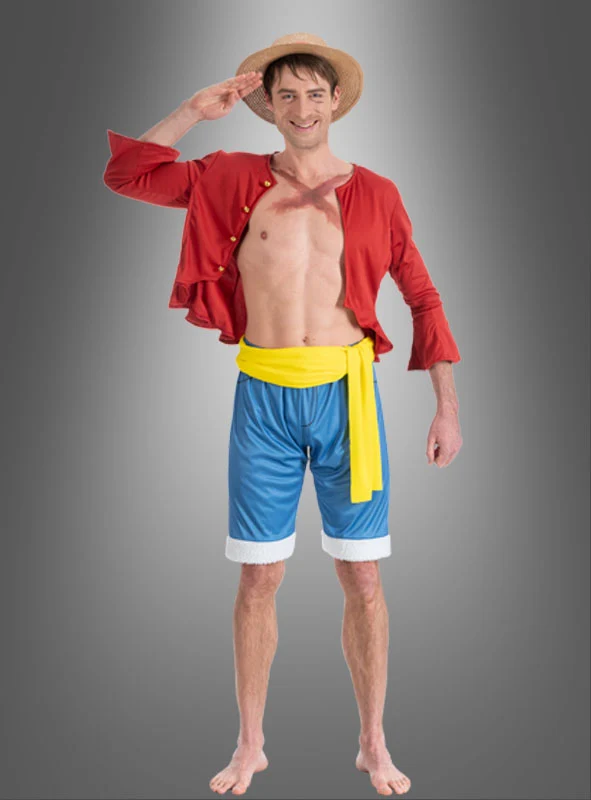 Ruffy Kostüm Erwachsene One Piece