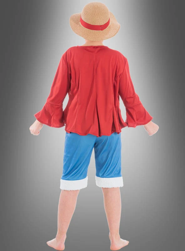 Ruffy Kostüm Kinder One Piece