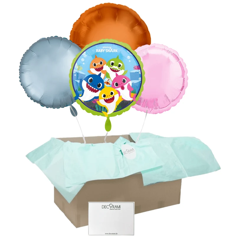 Heliumballon-Geschenk Baby Shark