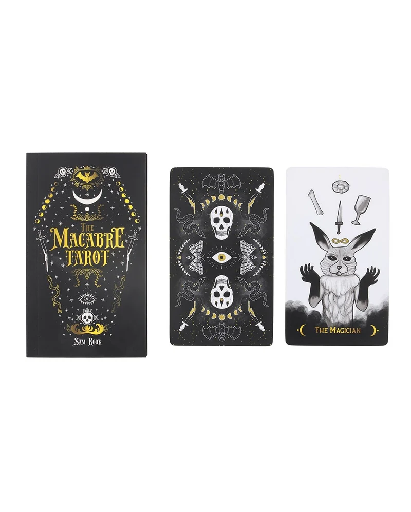 The Macabre Tarot Wahrsagekarten-Set 78 Stück