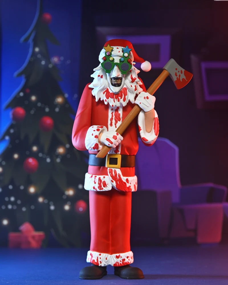 Terrifier 3 Santa Claus Kostüm Art The Clown 15cm