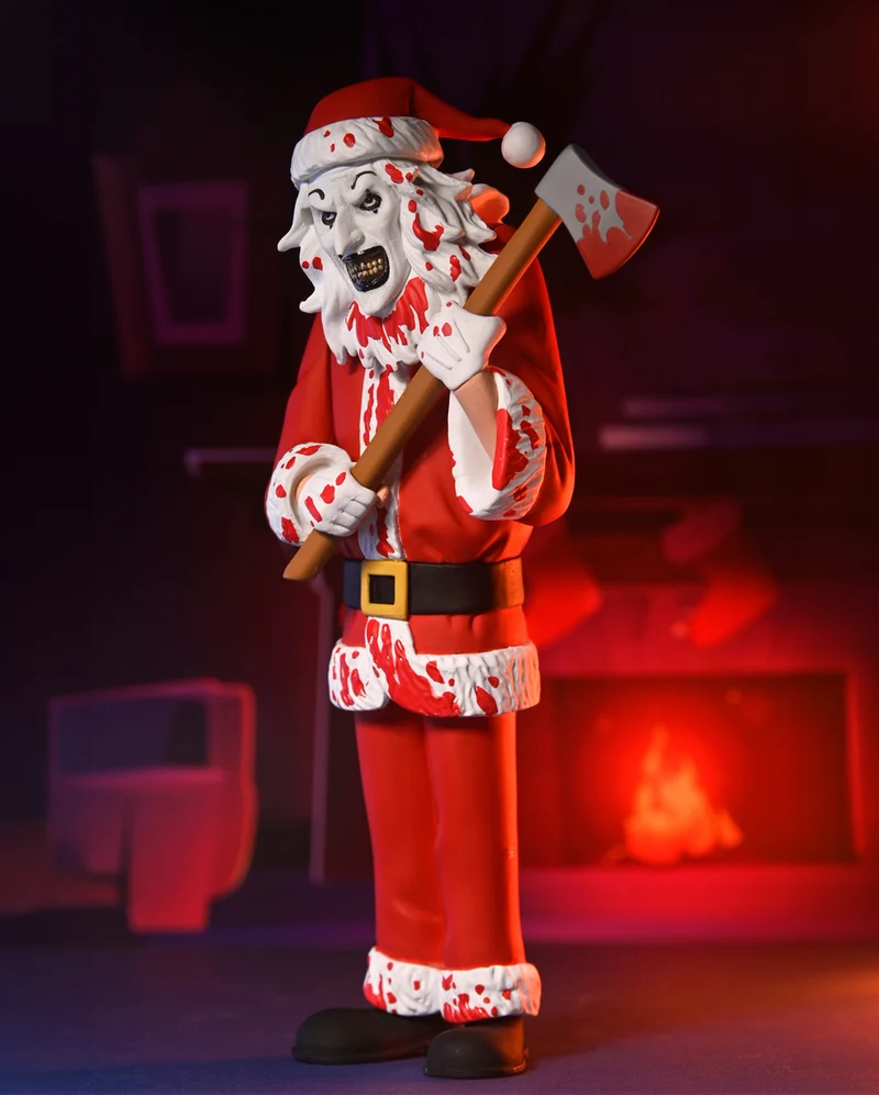 Terrifier 3 Santa Claus Kostüm Art The Clown 15cm