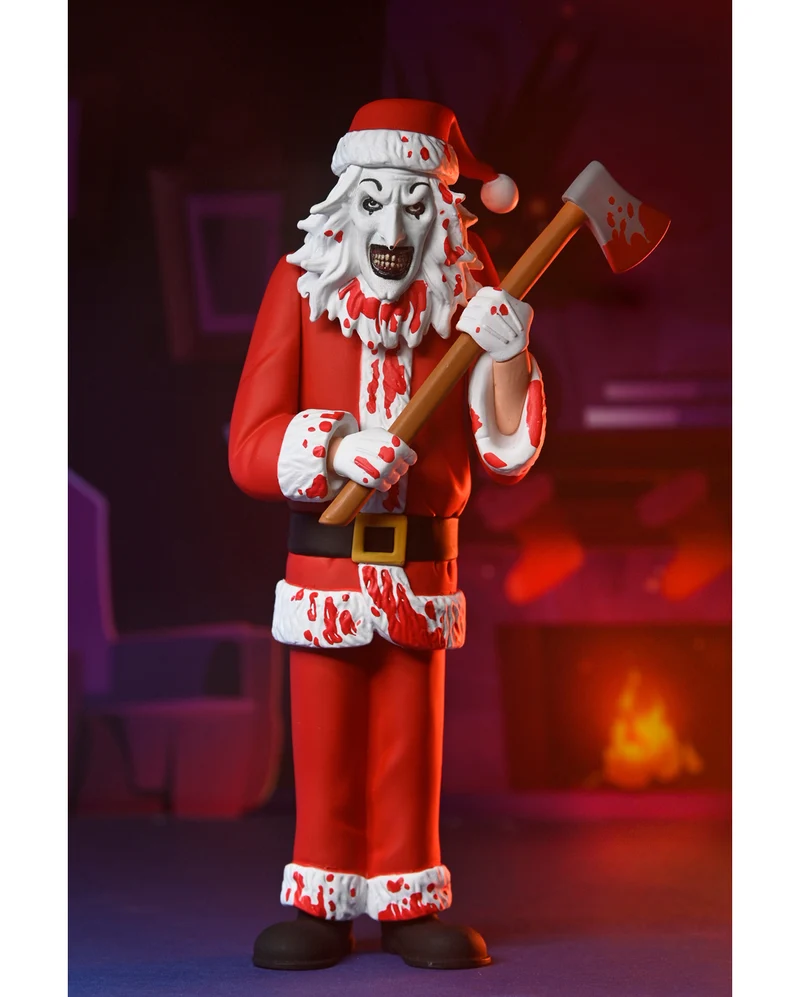 Terrifier 3 Santa Claus Kostüm Art The Clown 15cm