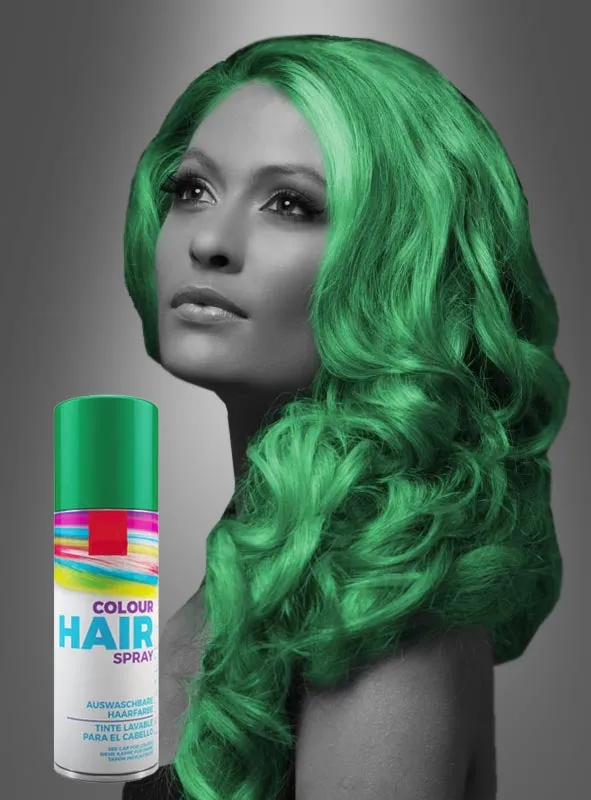 Farbiges Haarspray für Karneval