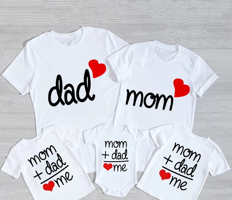 Family T Shirts Set Of 6