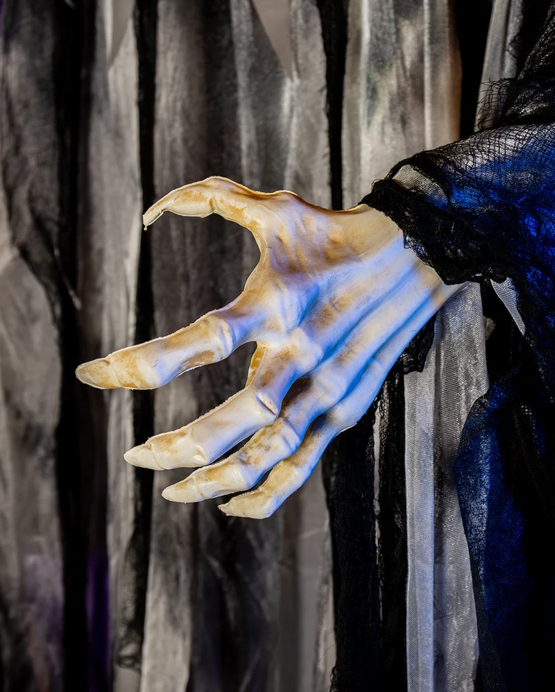 Fetzenhexe Velmora Halloween Animatronic 213cm