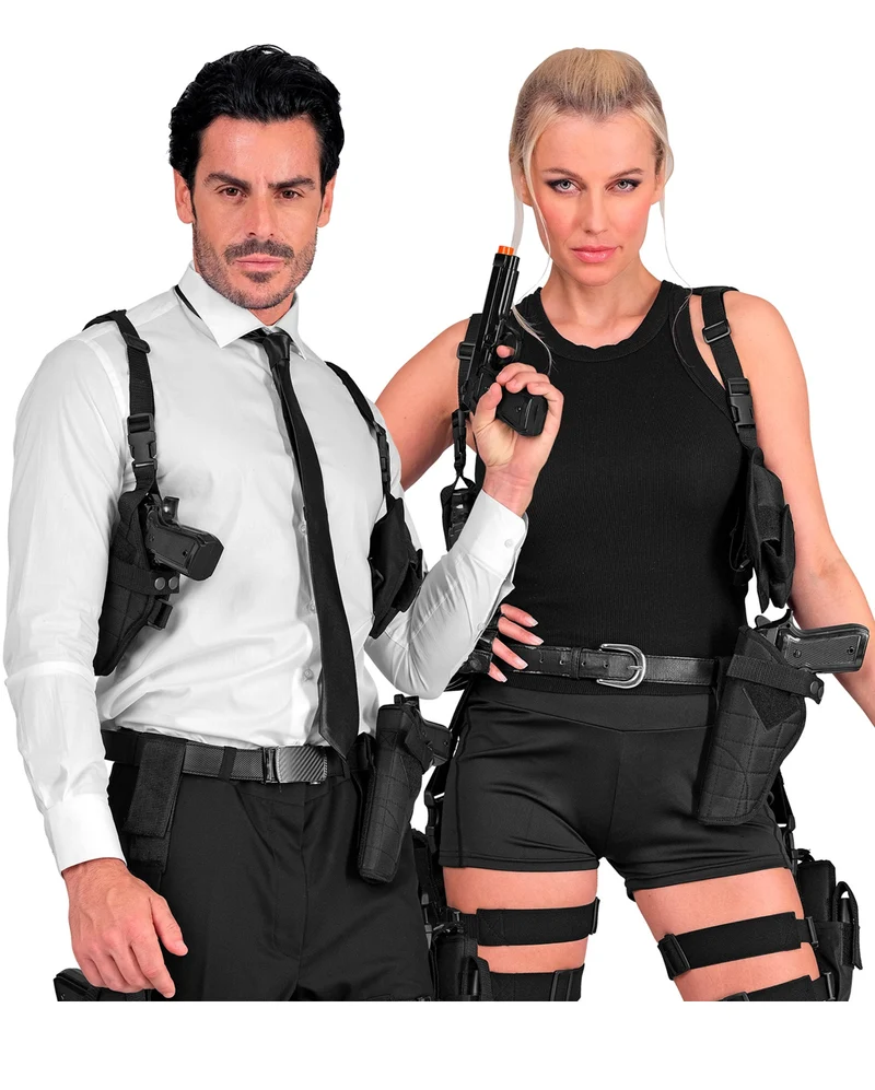 Schwarzer Taktischer Pistolen Holster