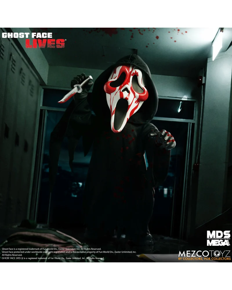 Bloody Ghost Face Scream MDS Roto Puppe 38cm