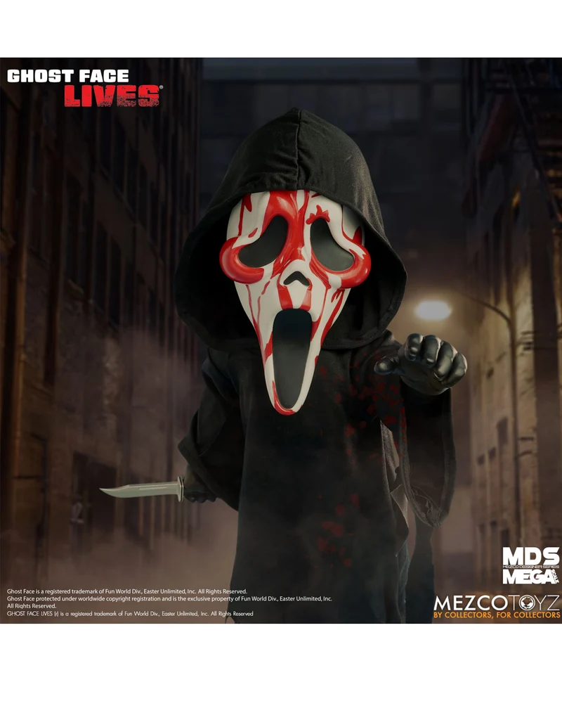 Bloody Ghost Face Scream MDS Roto Puppe 38cm