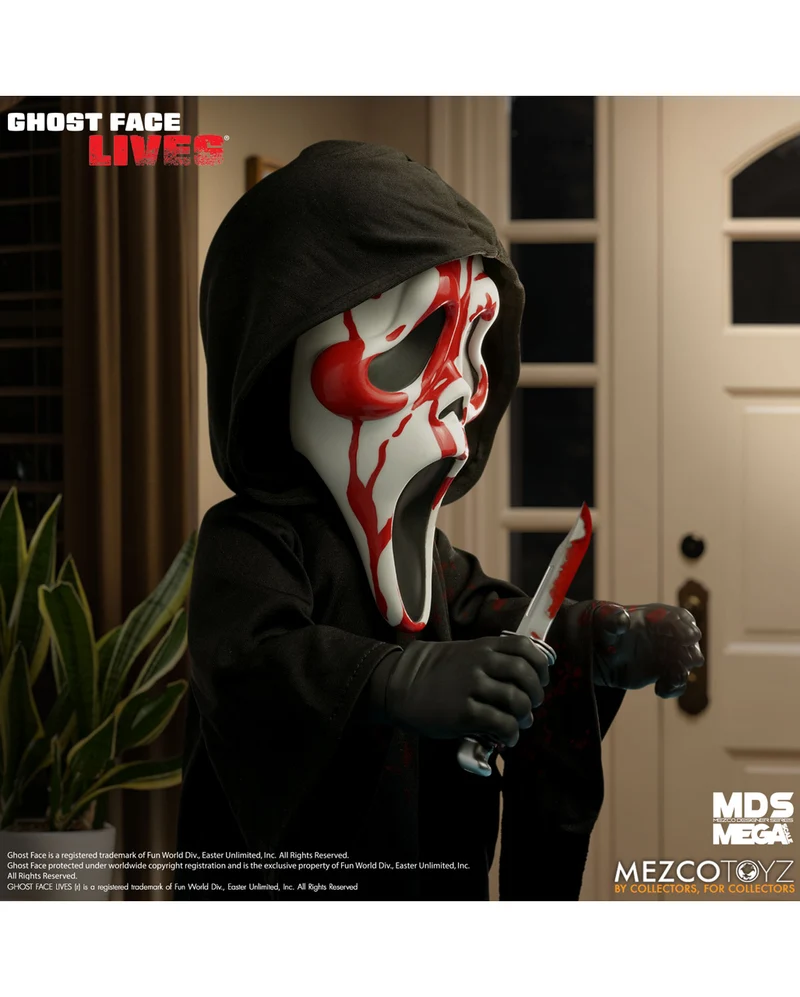 Bloody Ghost Face Scream MDS Roto Puppe 38cm