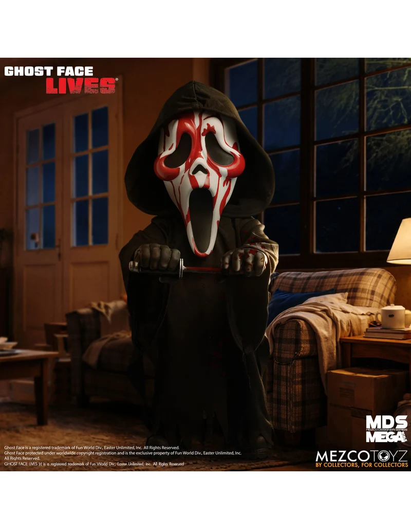 Bloody Ghost Face Scream MDS Roto Puppe 38cm