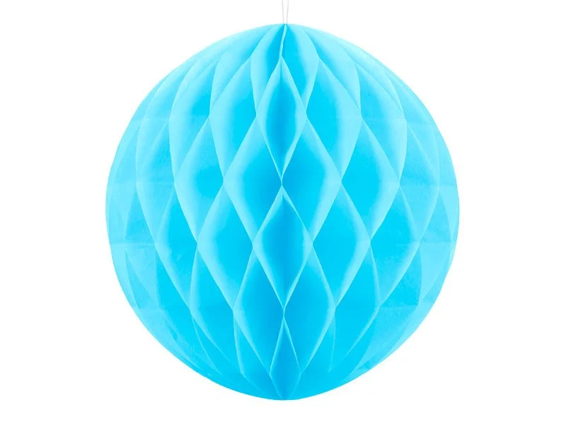 Wabenball Ø 30cm Hellblau