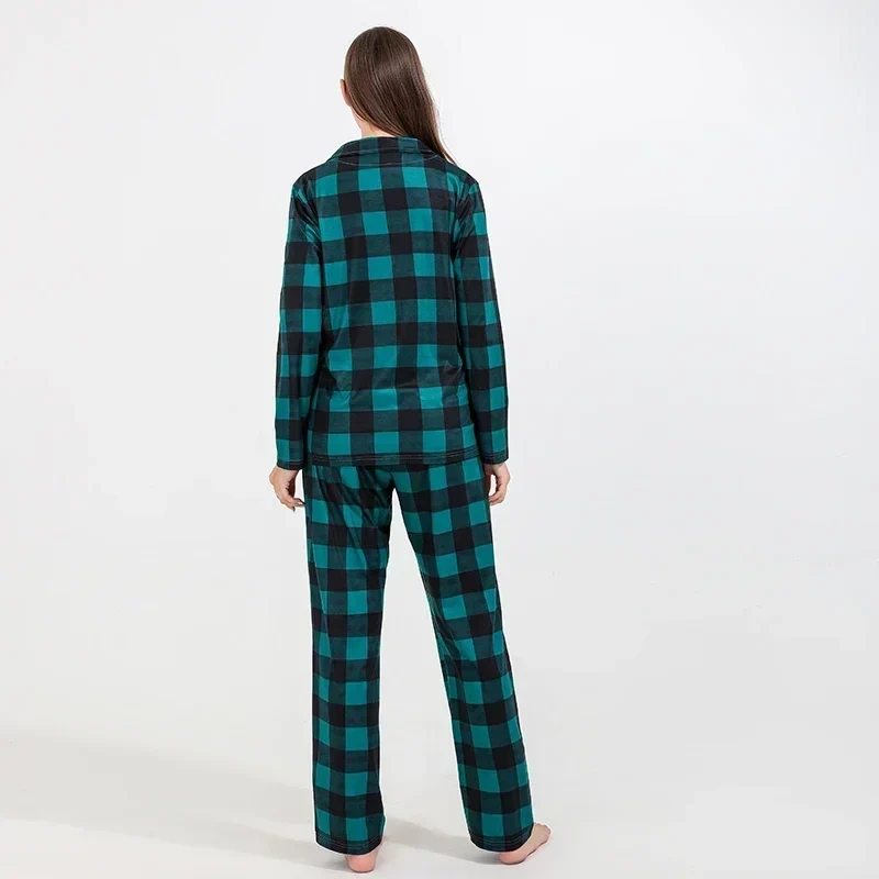 Familien Pyjama Kariert