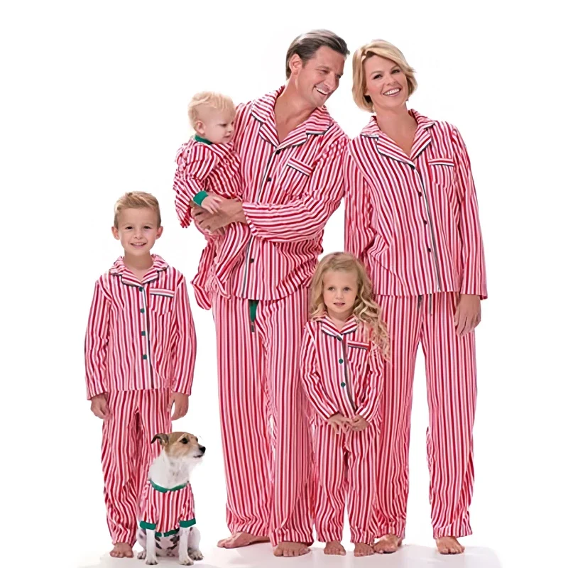 Flanell Pyjama Familie