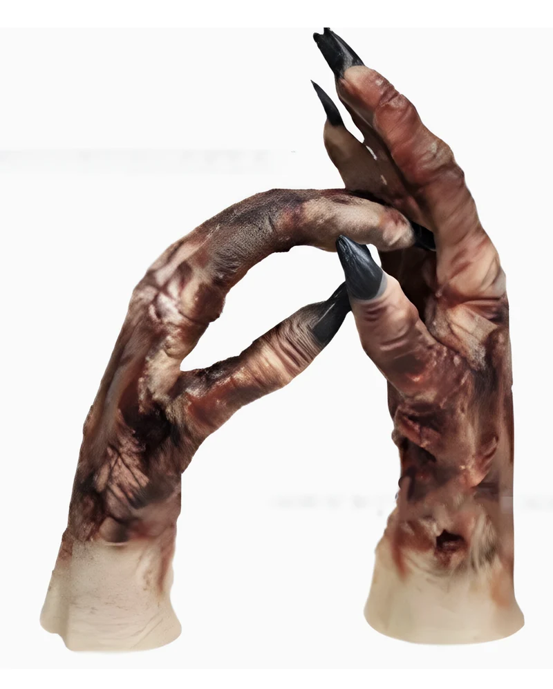 Verrottete Monster Klauen Handschuhe