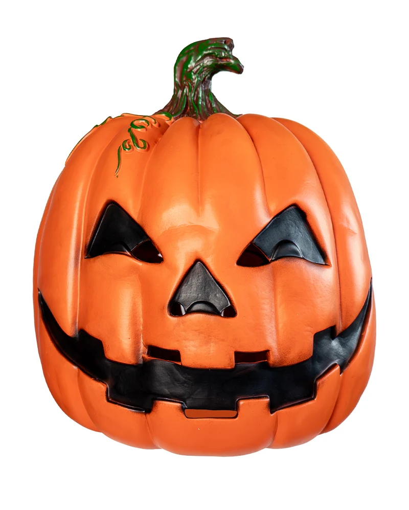 Halloween Kürbis Maske mit 2 Gesichtern
