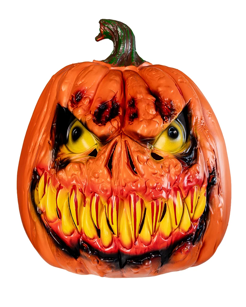 Halloween Kürbis Maske mit 2 Gesichtern