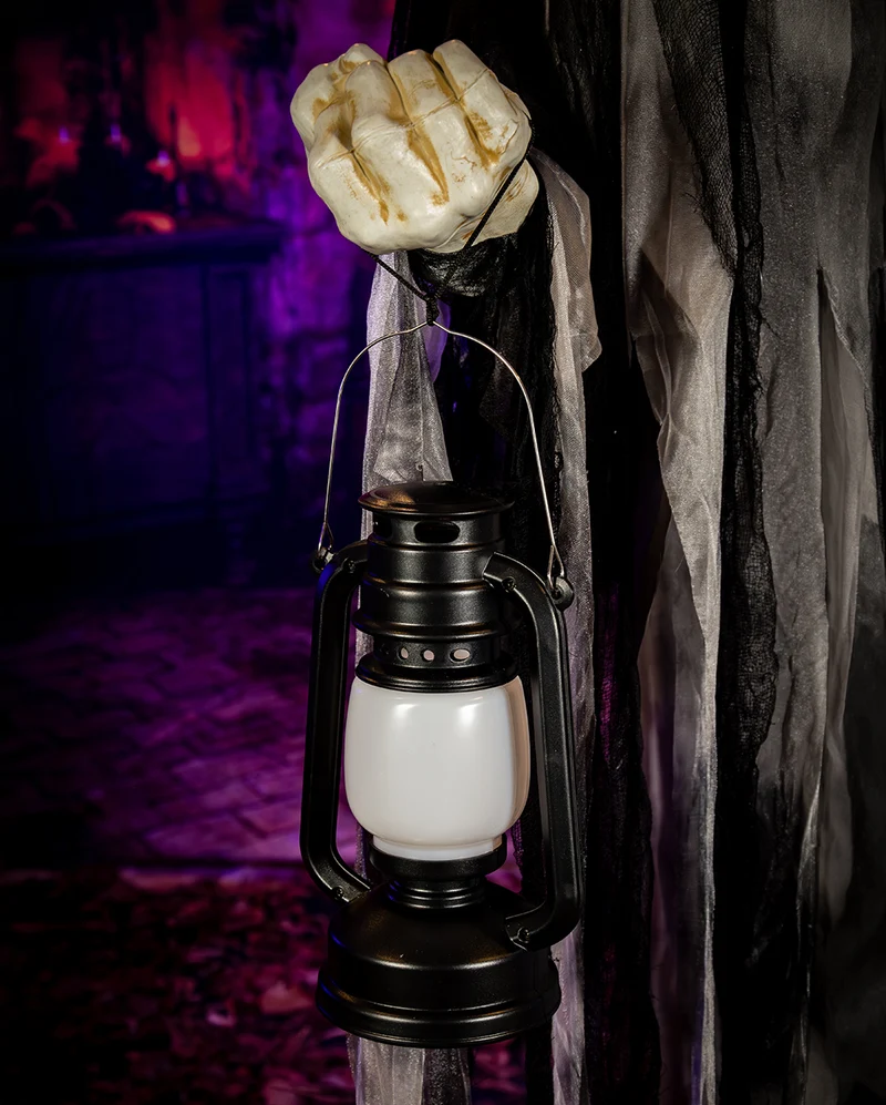 Velmora die Hexe Halloween Animatronic 213cm