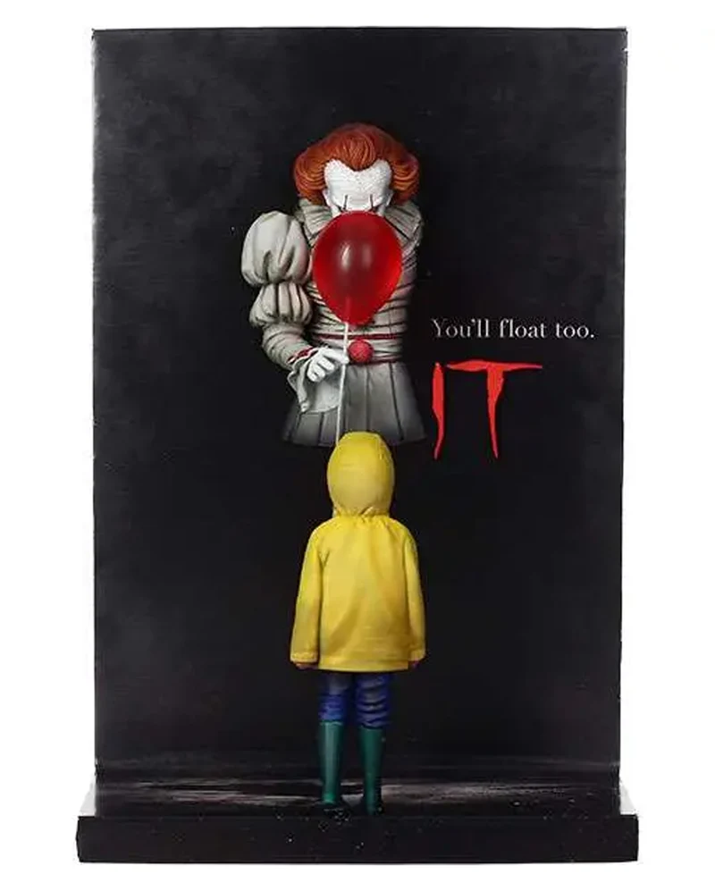 IT Pennywise & Georgie 3D Poster Figure 25cm