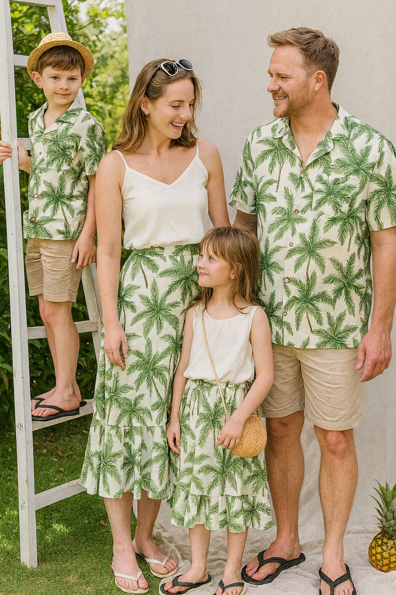Vintage Familien Partnerlook