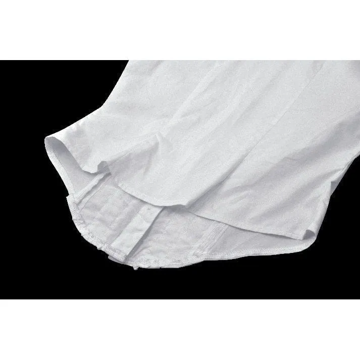Gothic Rüschenhemd mit Fledermauskragen für Damen