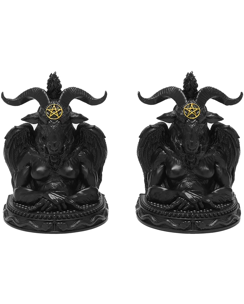 Baphomet Buchstützen von KILLSTAR