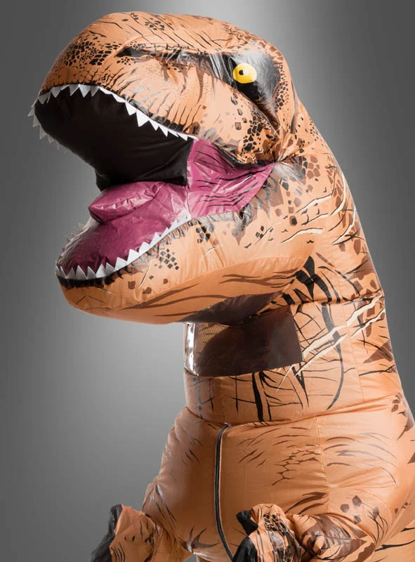 Tyrannosaurus Rex Kostüm Dinosaurier aufblasbar