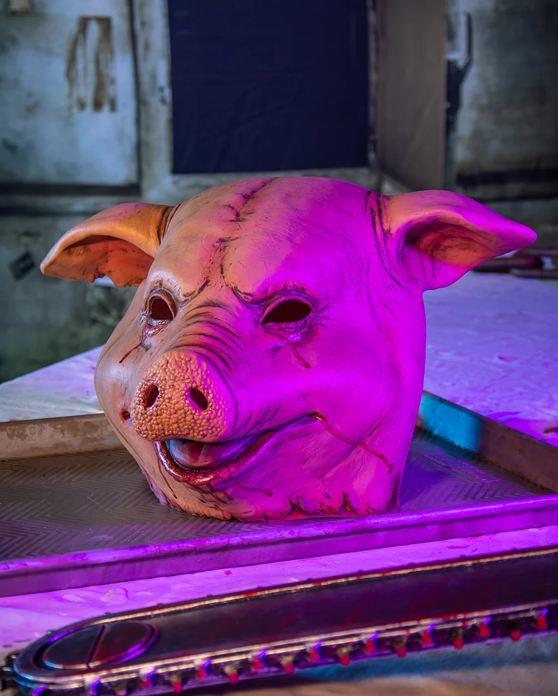 Schlachtschwein Maske