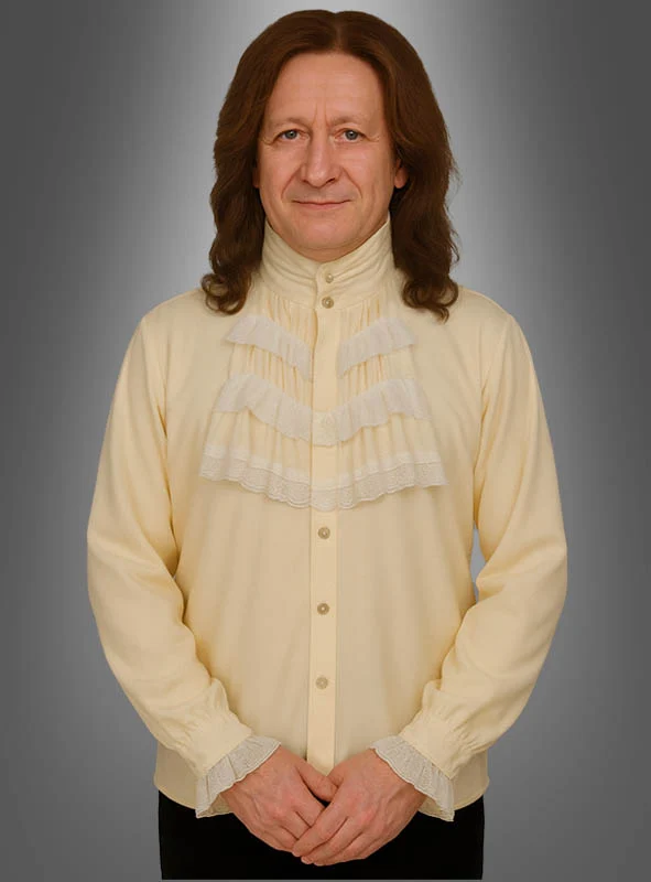 Viktorianisches Rüschenhemd Herren