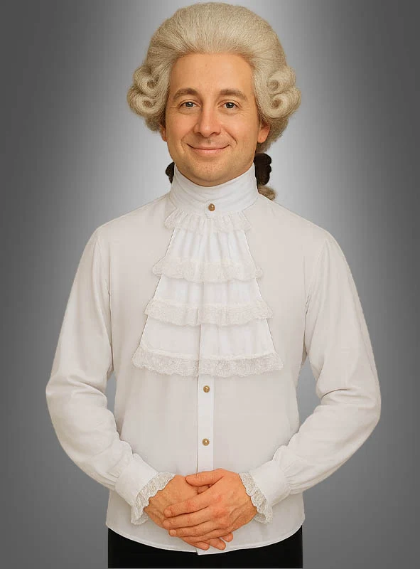 Viktorianisches Rüschenhemd Herren