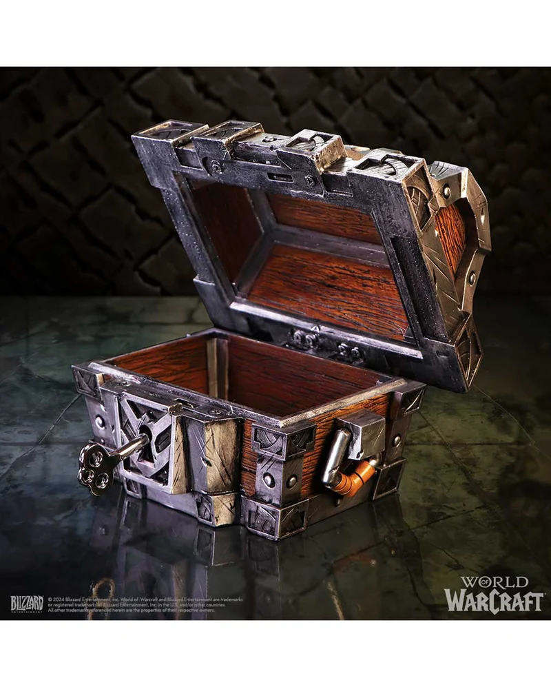 World of Warcraft Schatztruhe mit Silberbeschlägen
