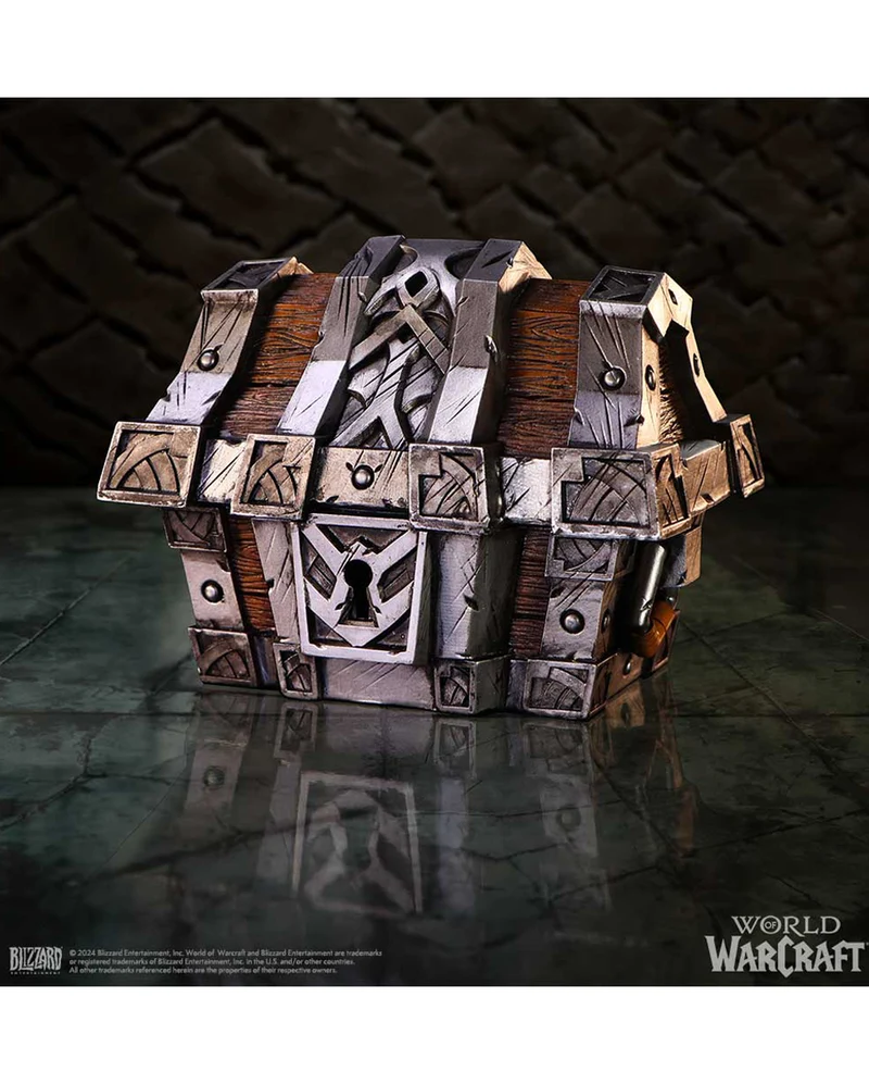 World of Warcraft Schatztruhe mit Silberbeschlägen